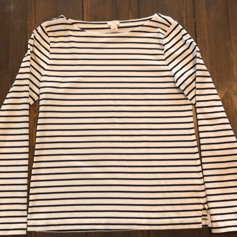 J.Crew striped tee